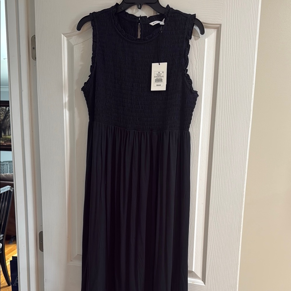 The Nines by HATCH Black Maxi Dress